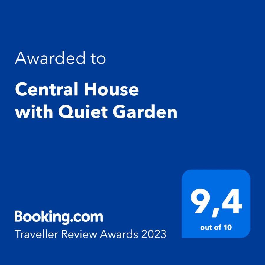 Central House With Quiet Garden Киссамос Экстерьер фото